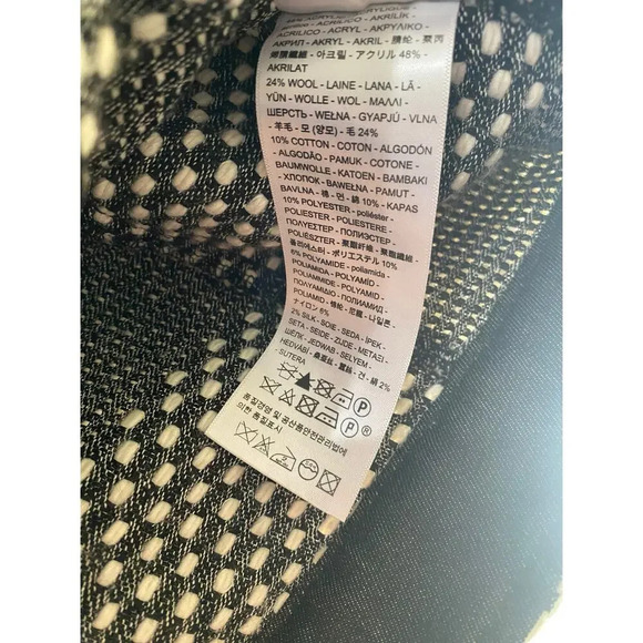 Levi's Made & Crafted Aztec Woven Fringe Trucker Jacket Size 0 - Picture 7 of 8